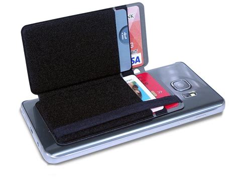 smart wallet phone stand and card holder|attachable phone credit card holder.